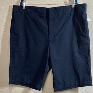 NWT Good Counsel McGrady Chino Preppy Shorts Navy sz 44 Inseam 11"